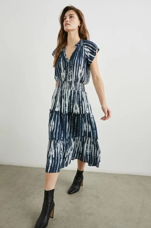Women Rails Dresses and Rompers Amellia Dress Indigo Nile