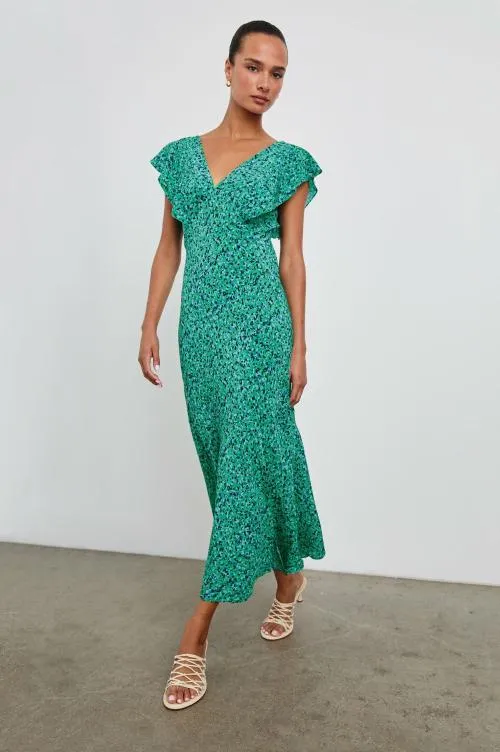 Women Rails Dresses and Rompers Dina Dress Green Speckled Women Rails Dresses and Rompers Dina Dress Green Speckled