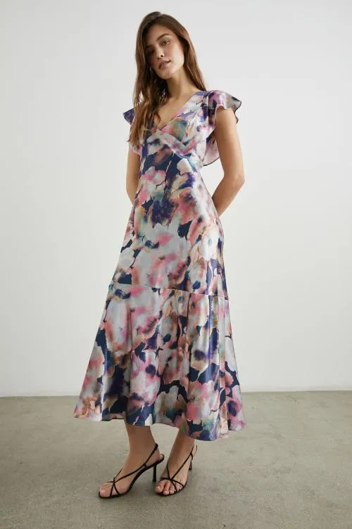 Women Rails Dresses and Rompers Dina Dress Midnight Verbena Women Rails Dresses and Rompers Dina Dress Midnight Verbena