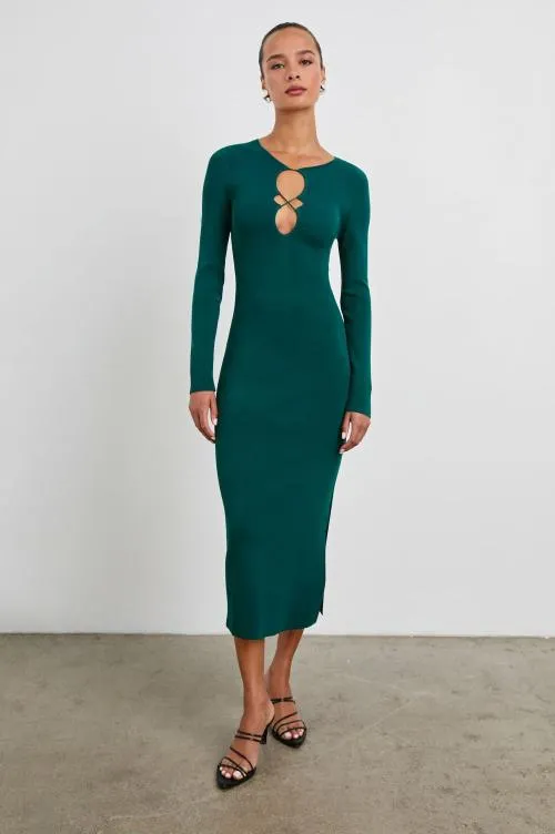 Women Rails Dresses and Rompers Solma Dress Evergreen