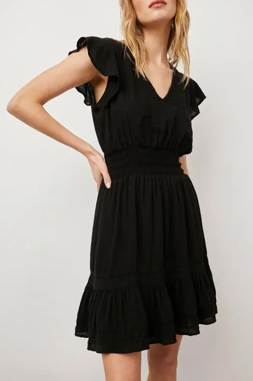 Women Rails Dresses and Rompers Tara Dress Black Lace Detail