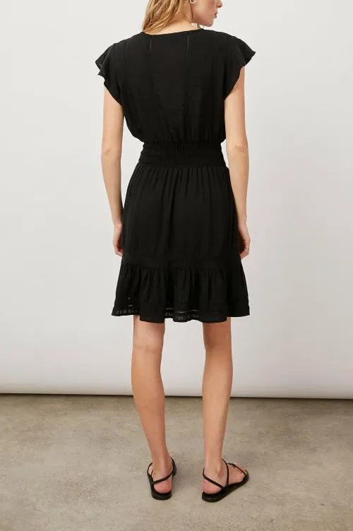 Women Rails Dresses and Rompers Tara Dress Black Lace Detail