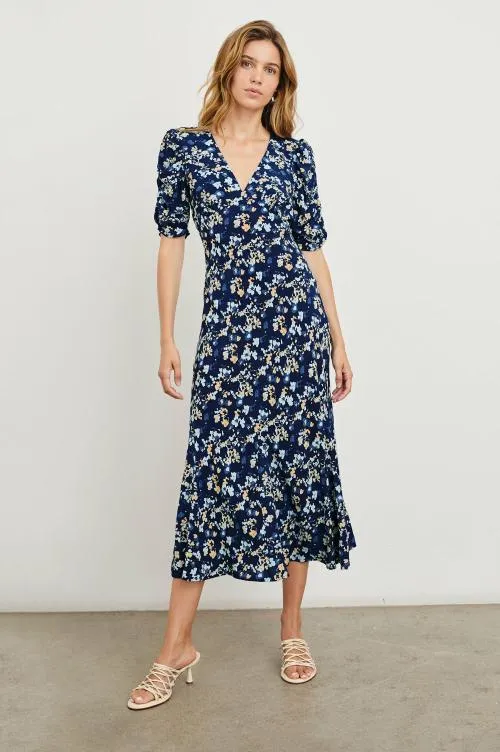 Women Rails Dresses and Rompers Zariah Dress Navy Flora