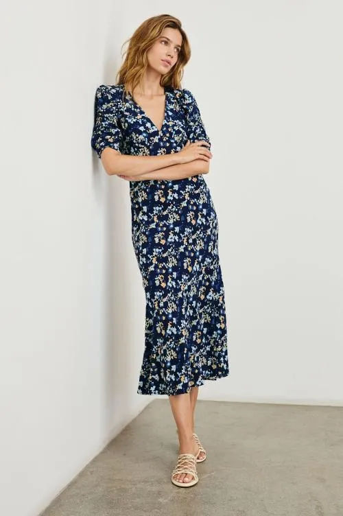 Women Rails Dresses and Rompers Zariah Dress Navy Flora Women Rails Dresses and Rompers Zariah Dress Navy Flora