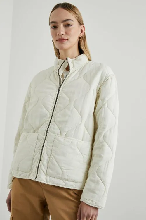 Women Rails Jackets and Coats Denver Jacket Pearl Women Rails Jackets and Coats Denver Jacket Pearl
