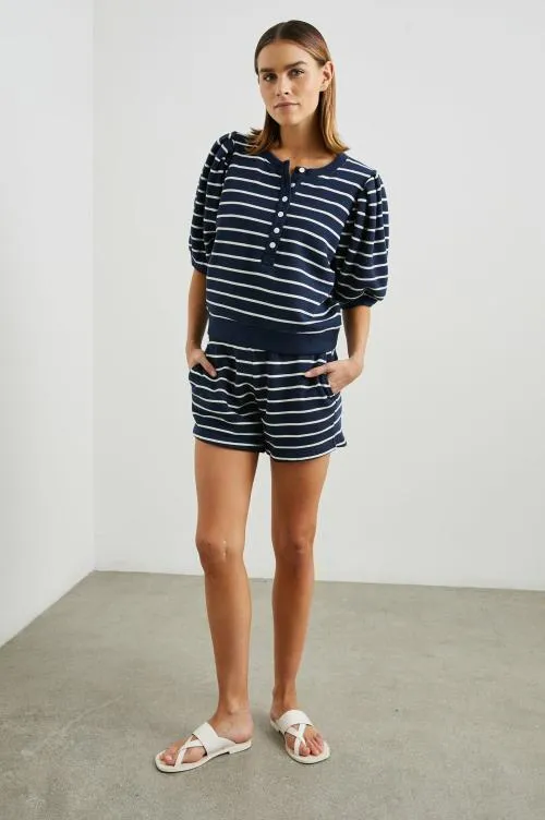 Women Rails Pants and Shorts Jane Short Navy White Stripe Women Rails Pants and Shorts Jane Short Navy White Stripe