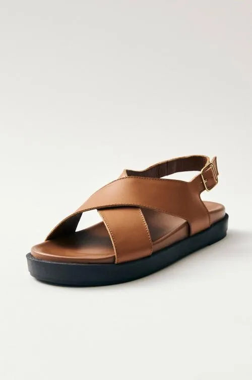 Women Rails Shoes and Accessories Alohas Nico Sandal Tan Leather