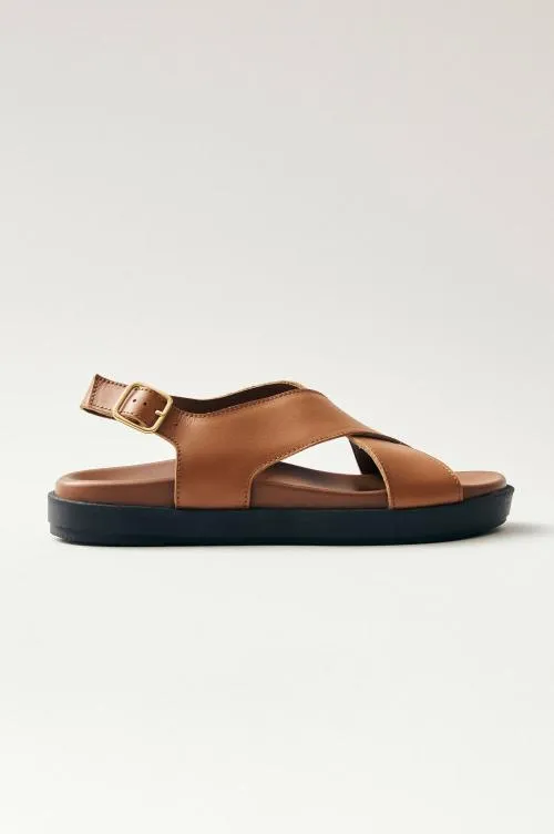 Women Rails Shoes and Accessories Alohas Nico Sandal Tan Leather