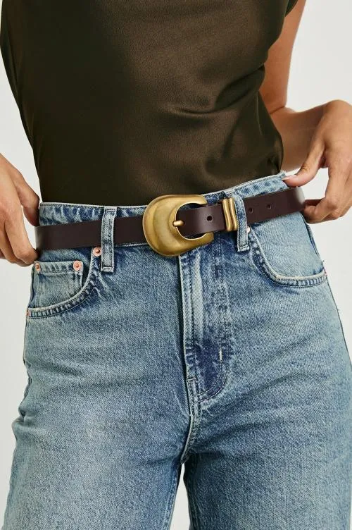 Women Rails Shoes and Accessories Rodeo Belt Brown Gold Women Rails Shoes and Accessories Rodeo Belt Brown Gold