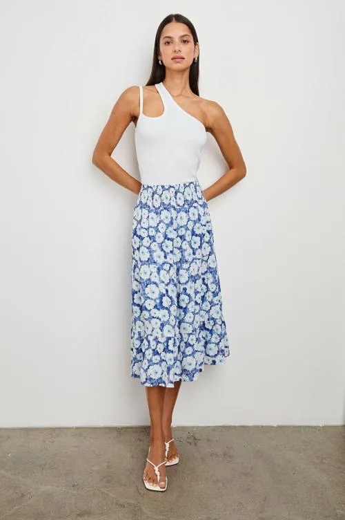 Women Rails Skirts Edina Skirt Blue Floral Women Rails Skirts Edina Skirt Blue Floral