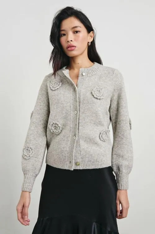 Women Rails Sweaters Francesca Cardigan Heather Grey
