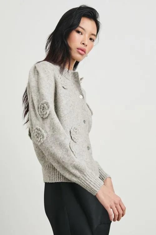 Women Rails Sweaters Francesca Cardigan Heather Grey Women Rails Sweaters Francesca Cardigan Heather Grey