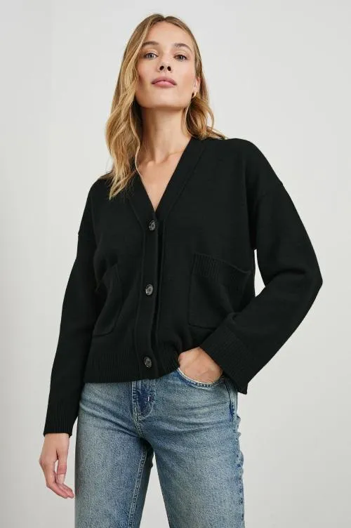 Women Rails Sweaters Lindi Cardigan Black