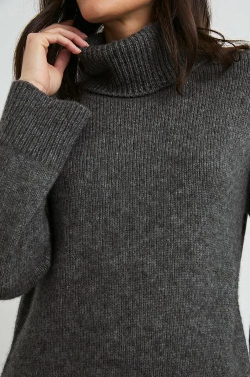 Women Rails Sweaters Nadine Sweater Thunder Women Rails Sweaters Nadine Sweater Thunder
