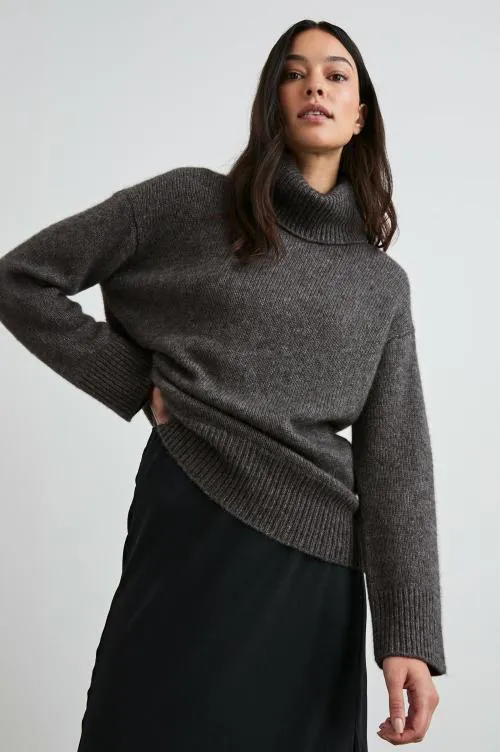Women Rails Sweaters Nadine Sweater Thunder Women Rails Sweaters Nadine Sweater Thunder