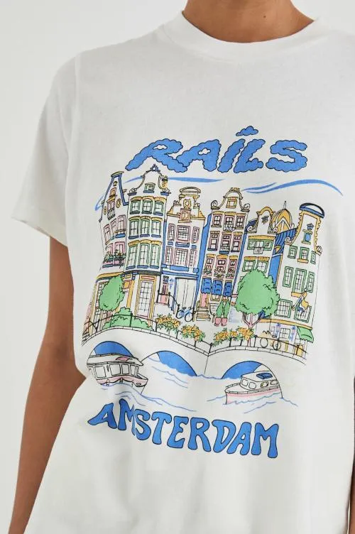 Women Rails Tees and Tanks Boyfriend Tshirt Rails Amsterdam