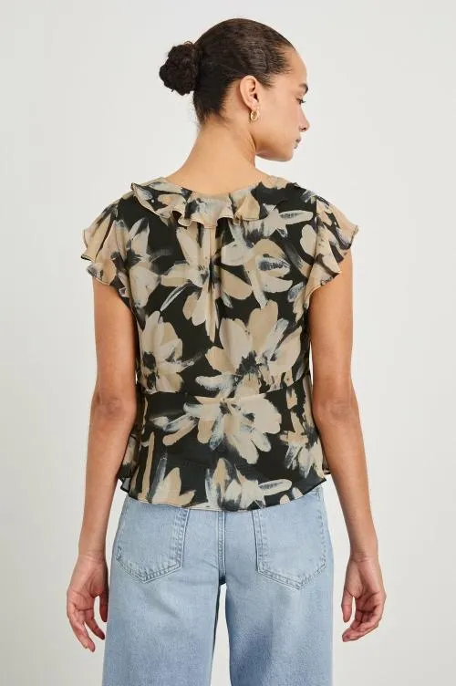 Women Rails Tops Carmine Top Charcoal Lily