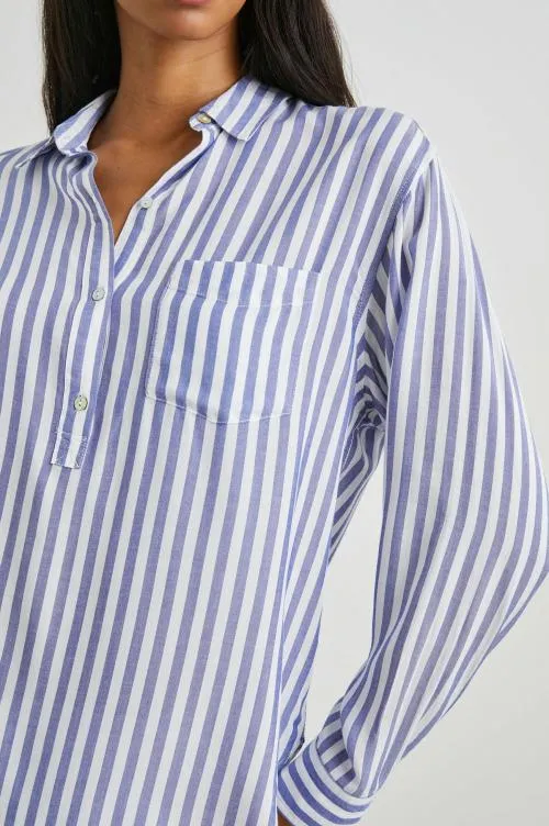 Women Rails Tops Elle Shirt Blue White Stripe Women Rails Tops Elle Shirt Blue White Stripe