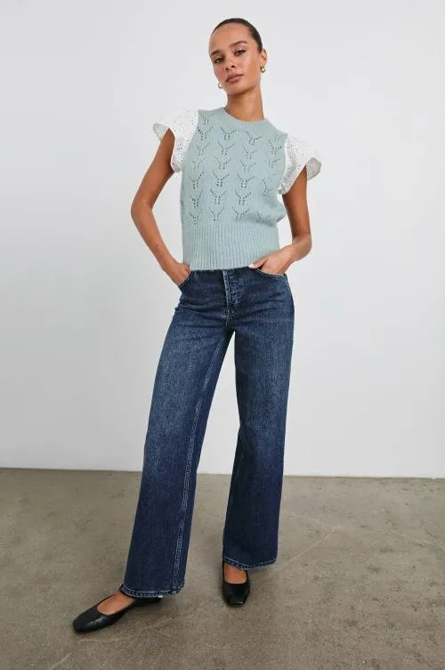 Women Rails Tops Everly Top Sky Women Rails Tops Everly Top Sky