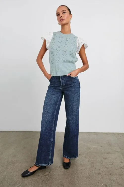 Women Rails Tops Everly Top Sky Women Rails Tops Everly Top Sky