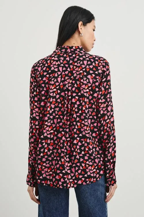 Women Rails Tops Josephine Shirt Love Struck Women Rails Tops Josephine Shirt Love Struck