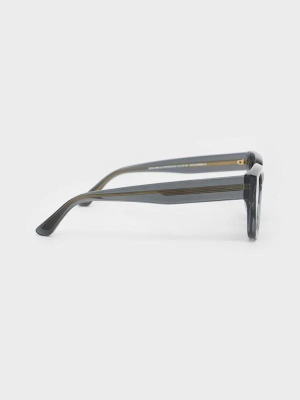 Women Recycled Acetate CatEye Sunglasses 8211 Navy CHARLES and KEITH Cateye