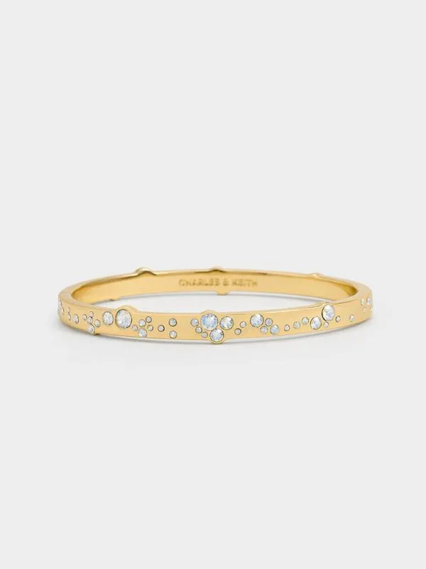 Women Reverie Crystal Bangle 8211 Gold CHARLES and KEITH Bracelets