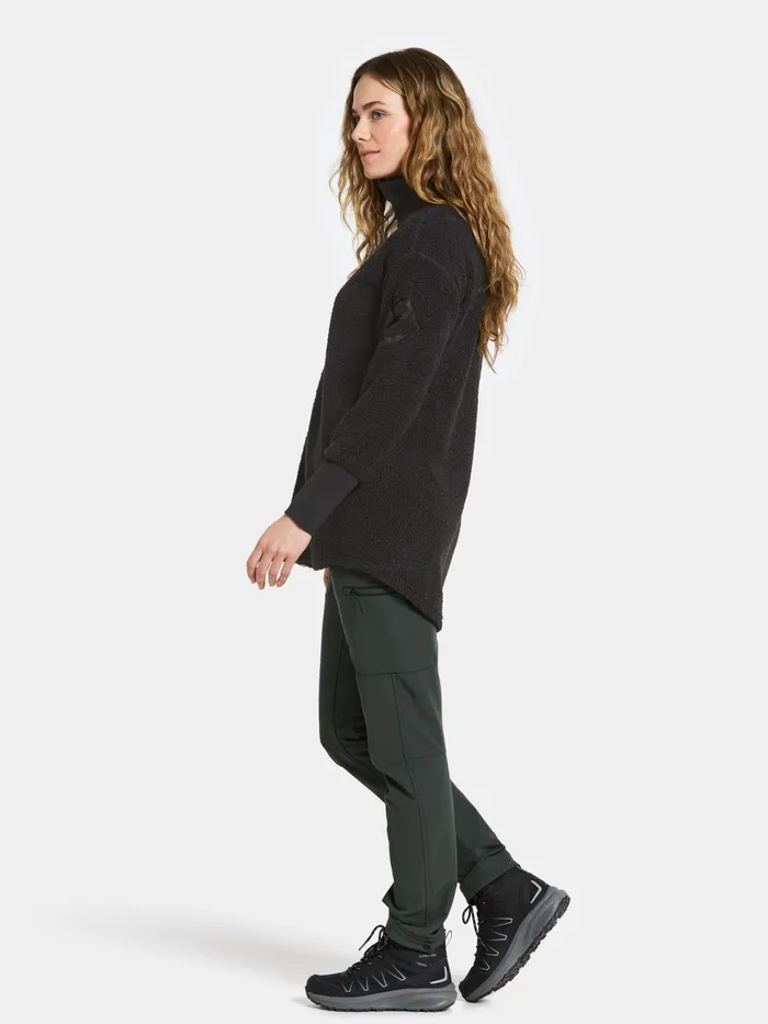 Women Sally FullZip Black Didriksons Spring Jackets