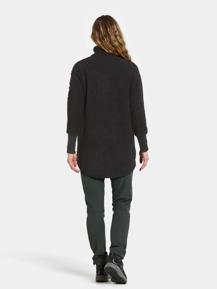 Women Sally FullZip Black Didriksons Spring Jackets