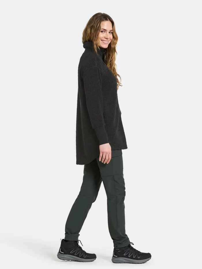 Women Sally FullZip Black Didriksons Spring Jackets