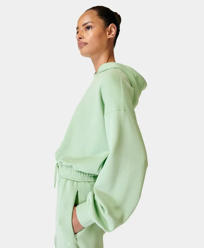 Women Sand Wash Cloudweight Crop Hoody Butter Green Sweaty Betty Jumpers Hoodies Women Sand Wash Cloudweight Crop Hoody Butter Green Sweaty Betty Jumpers Hoodies