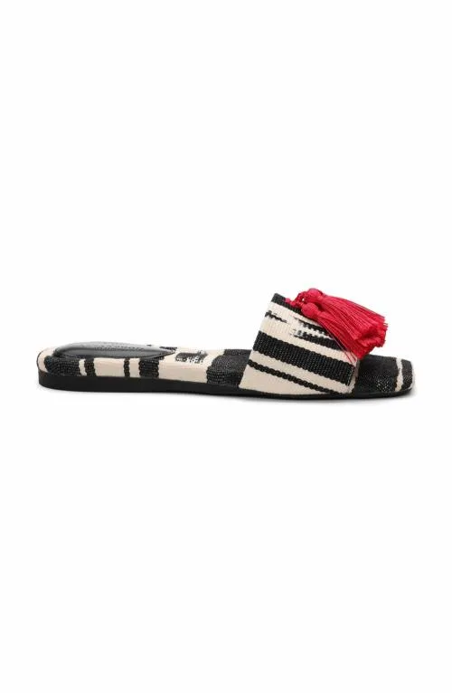 Women Sandals Liverpool Los Angeles Dynamic Mercado Sandal Black Ecru