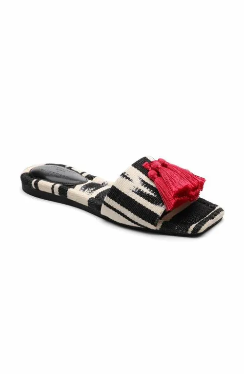 Women Sandals Liverpool Los Angeles Dynamic Mercado Sandal Black Ecru