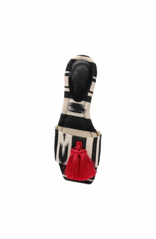 Women Sandals Liverpool Los Angeles Dynamic Mercado Sandal Black Ecru