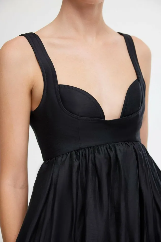 Women SANDGATE MIDI DRESS Black Acler Sale