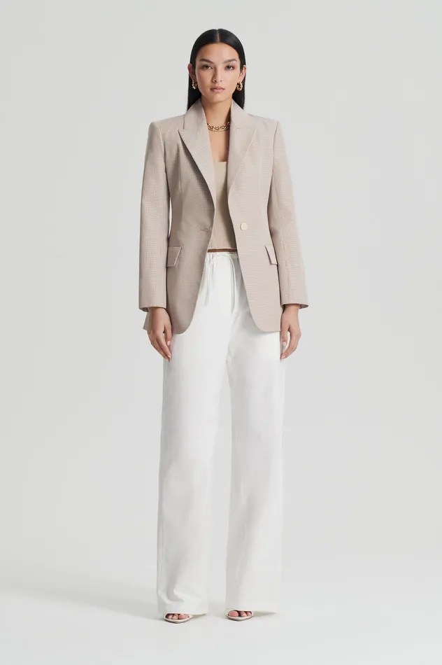 Women Scanlan Theodore POCKET CARGO WHITE Trousers