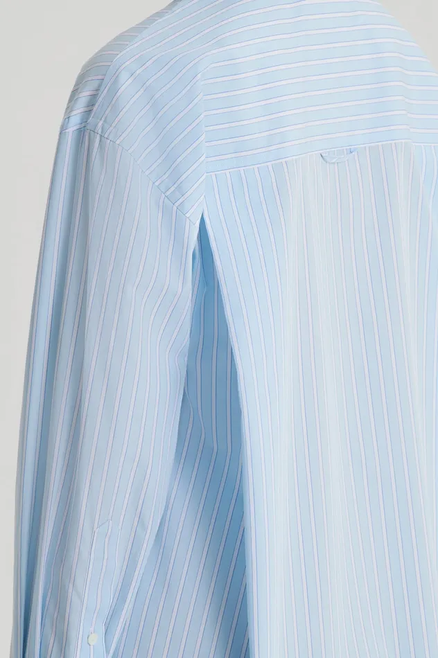 Women Shirts Scanlan Theodore STRIPED SHIRT PALEBLUE Women Shirts Scanlan Theodore STRIPED SHIRT PALEBLUE