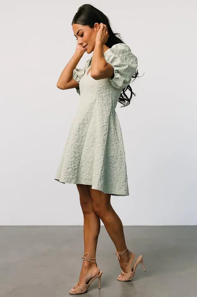 Women Short Dresses Baltic Born Eulalie Mini Dress Sage