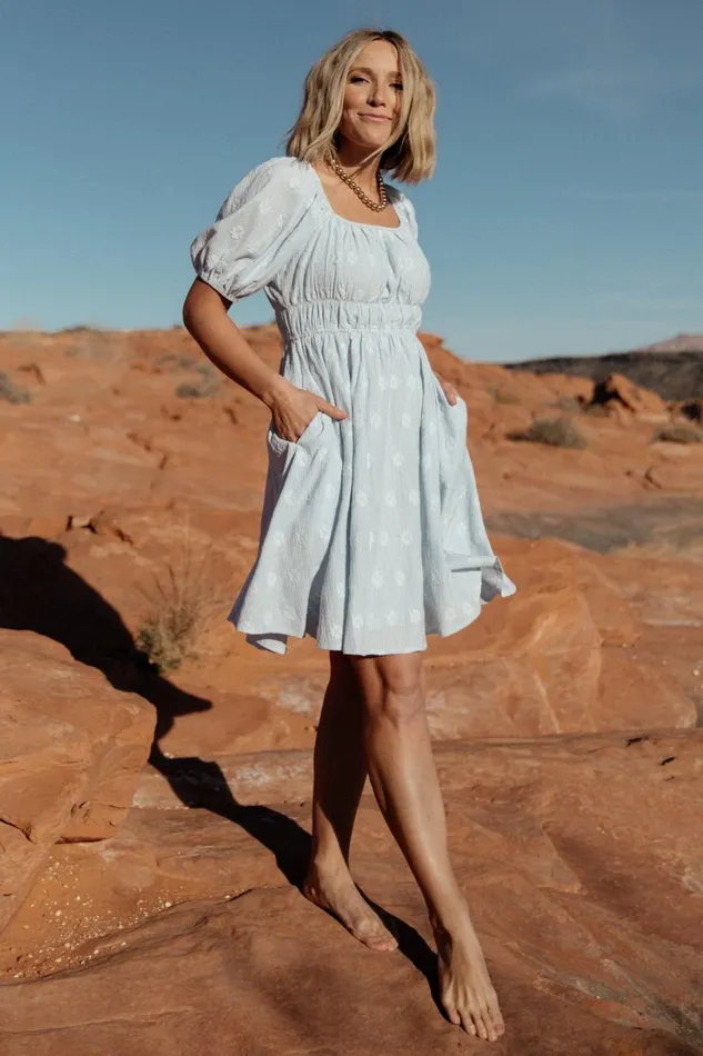 Women Short Dresses Baltic Born Lexington Short Dress Blue