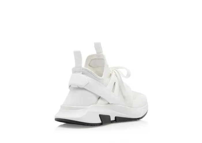 Women Sneakers Tom Ford Nylon Mesh Jago Low Top White Women Sneakers Tom Ford Nylon Mesh Jago Low Top White