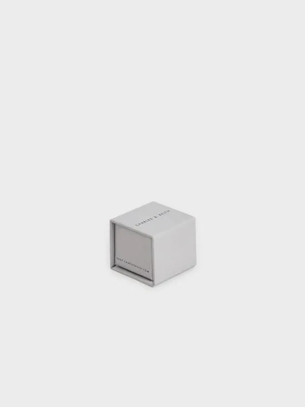 Women SnowflakesMotif Pearl and Crystal Ring 8211 Silver CHARLES and KEITH Rings Women SnowflakesMotif Pearl and Crystal Ring 8211 Silver CHARLES and KEITH Rings