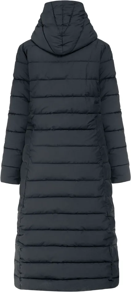 Women Stella Parka Long Dark Night Blue Didriksons Autumn Jackets
