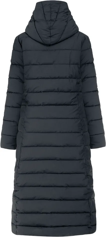 Women Stella Parka Long Dark Night Blue Didriksons Autumn Jackets