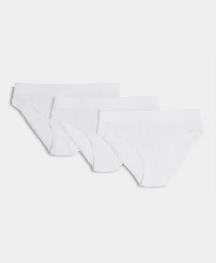 Women Sundown Soft Cotton Brief 3 Pack White Sweaty Betty Underwear