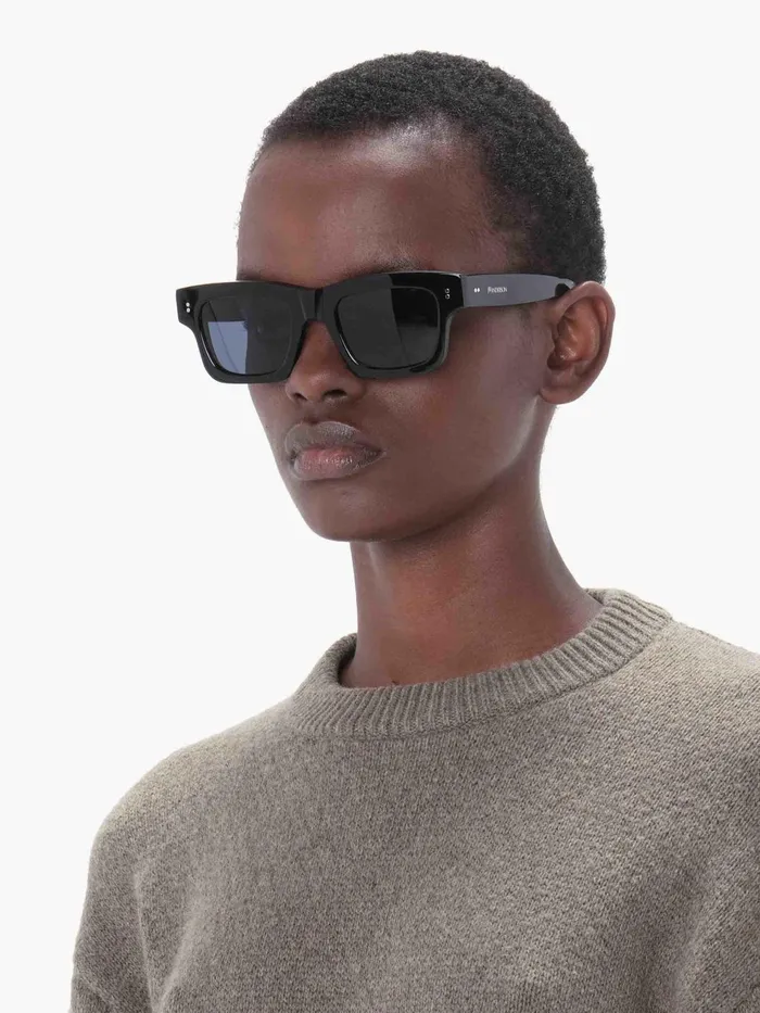 Women SUNGLASSES JW Anderson WAYFARER SUNGLASSES Black Women SUNGLASSES JW Anderson WAYFARER SUNGLASSES Black