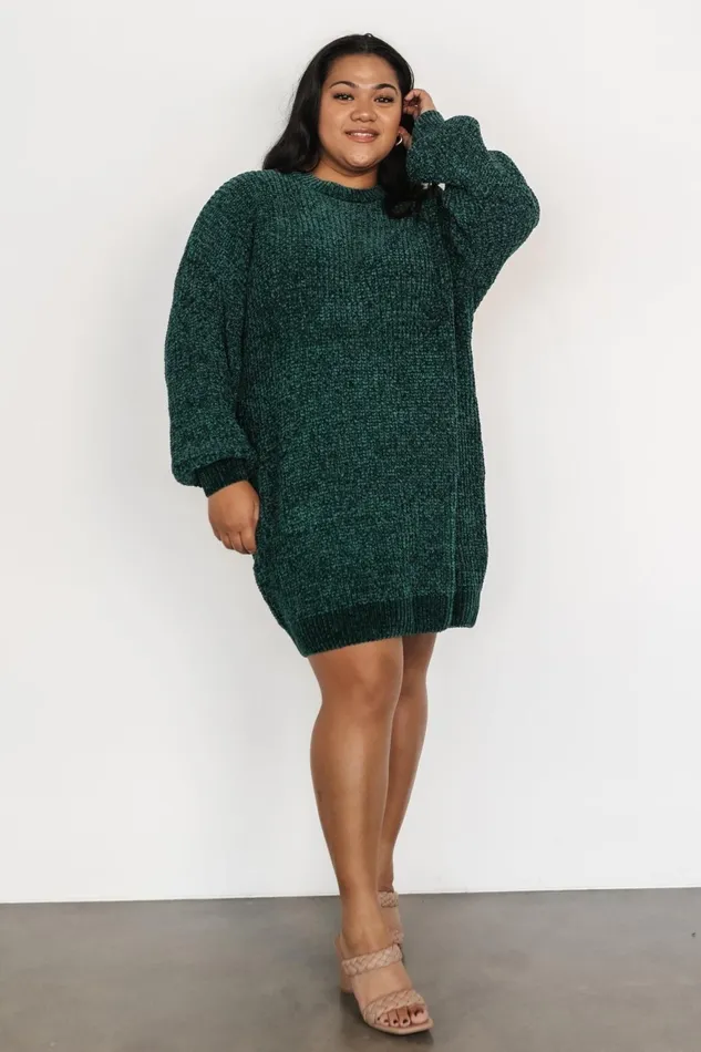 Women Sweaters Baltic Born Christa Sweater Dress Emerald Women Sweaters Baltic Born Christa Sweater Dress Emerald