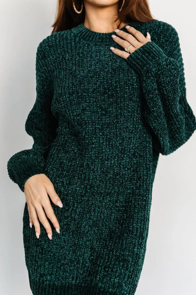 Women Sweaters Baltic Born Christa Sweater Dress Emerald Women Sweaters Baltic Born Christa Sweater Dress Emerald