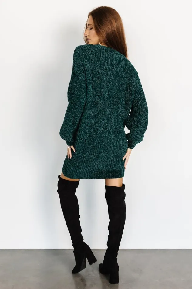 Women Sweaters Baltic Born Christa Sweater Dress Emerald Women Sweaters Baltic Born Christa Sweater Dress Emerald