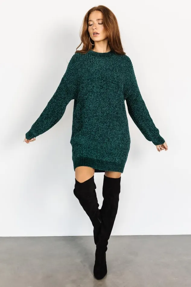 Women Sweaters Baltic Born Christa Sweater Dress Emerald Women Sweaters Baltic Born Christa Sweater Dress Emerald