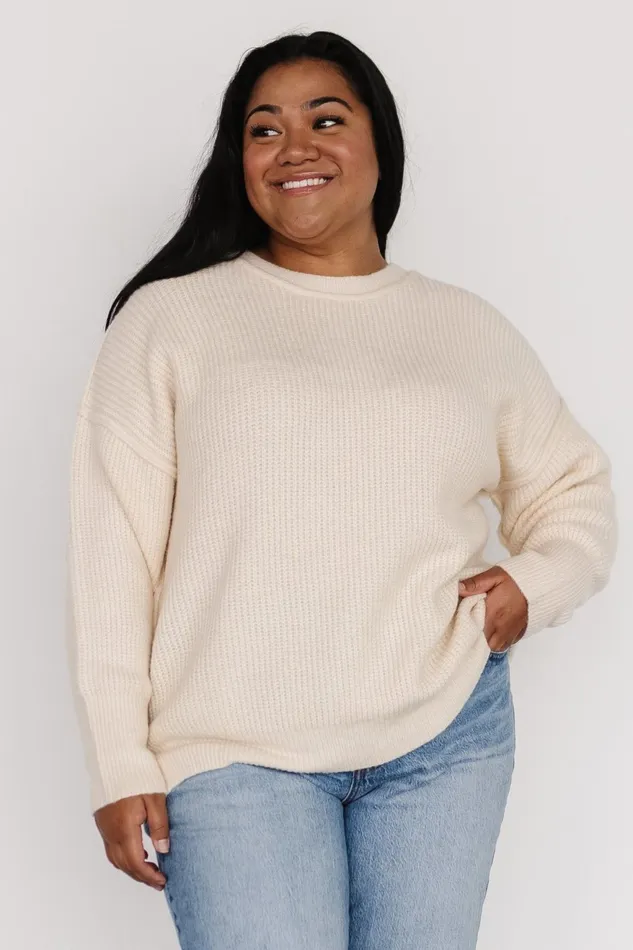 Women Sweaters Baltic Born Jacey Knit Sweater Ivory Women Sweaters Baltic Born Jacey Knit Sweater Ivory